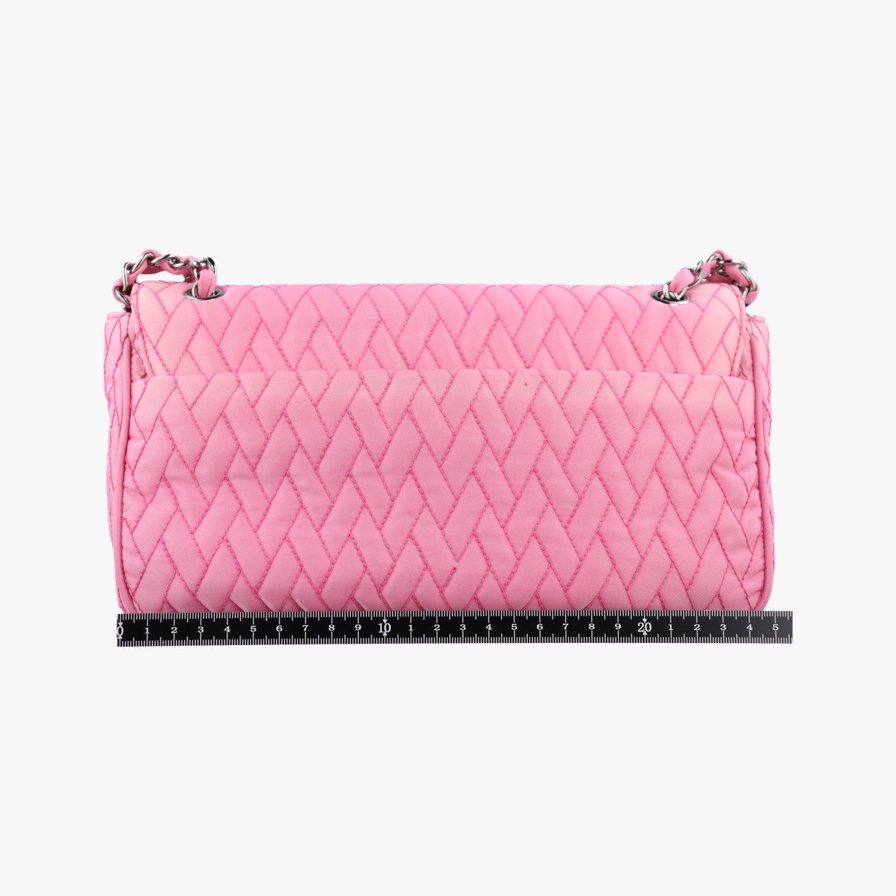 Prada Tessuto Impunture Push Lock Opa le Nylon Shoulder — view 2