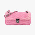 Prada Tessuto Impunture Push Lock Opa le Nylon Shoulder
