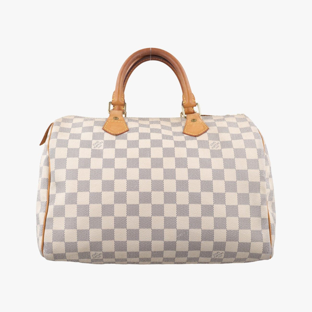 Louis Vuitton Speedy 30 Azur Damier Canvas Handbag
