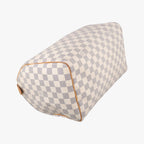 Louis Vuitton Speedy 30 Azur Damier Canvas Handbag — view 5