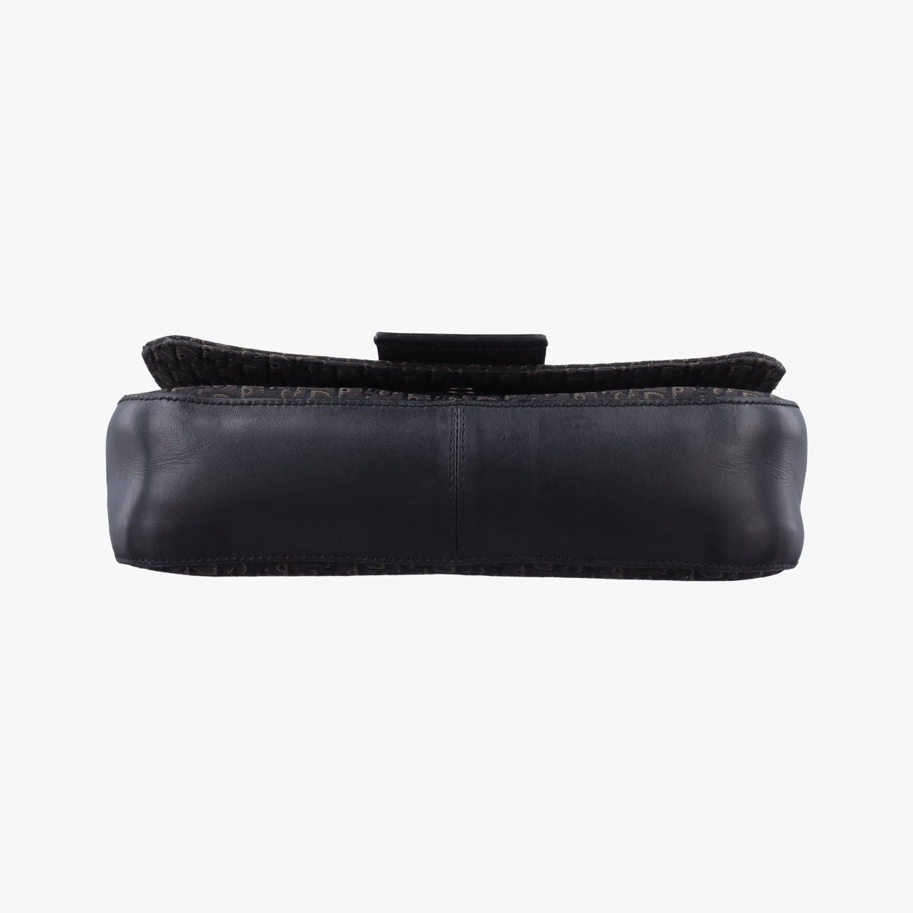 Dior Street Chic Black Canvas Leather Shoulder — view 3