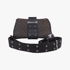 Dior Street Chic Black Canvas Leather Shoulder — view 8