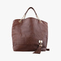Louis Vuitton Whisper Mocha Monogram Paris Supreme Leather Handbag