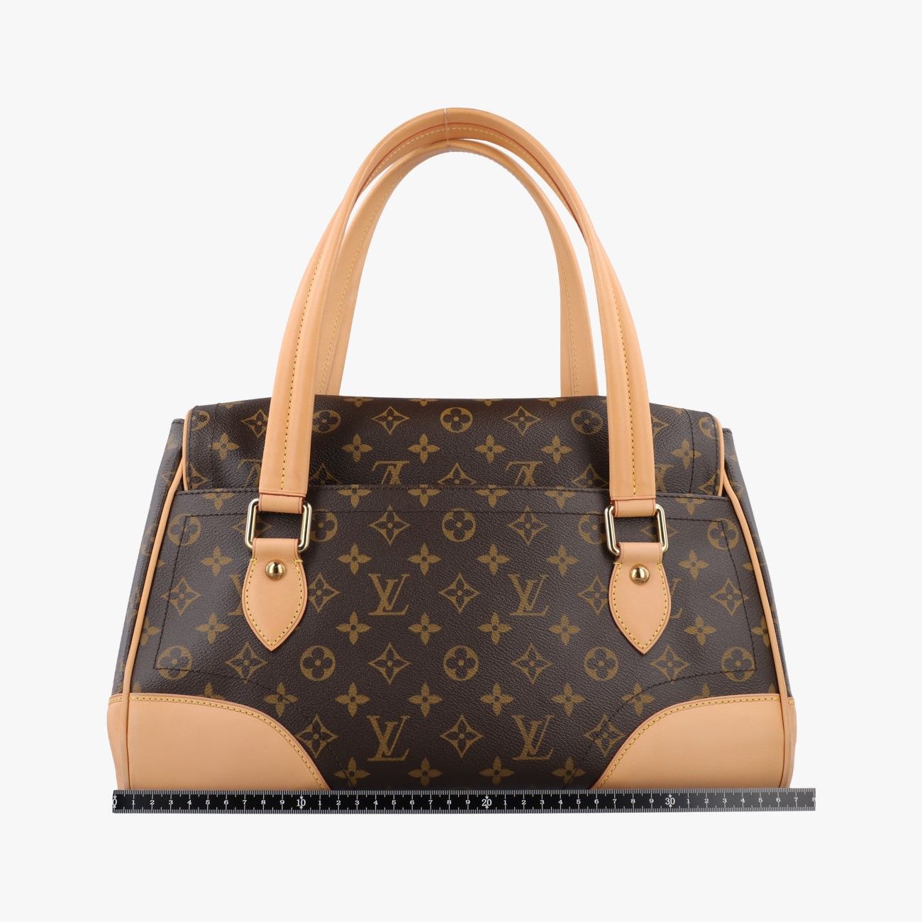 Louis Vuitton Beverly GM Monogram Brown Canvas Handbag — view 2