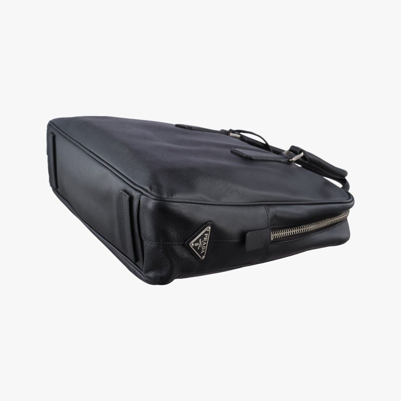 Prada Business Briefcase Black Saffiano Leather — view 4