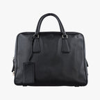 Prada Business Briefcase Black Saffiano Leather
