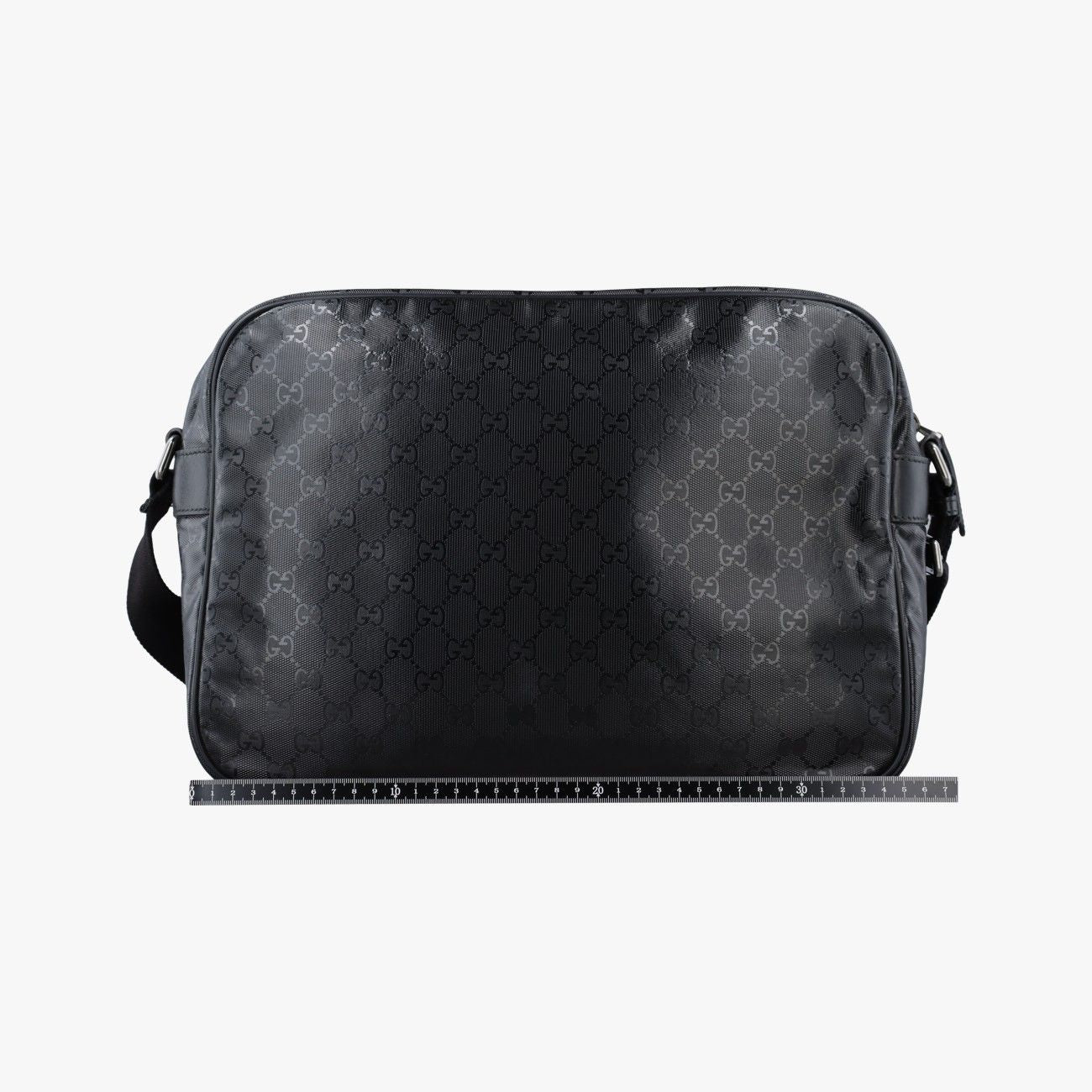 Gucci GG Supreme Messenger Black Canvas — view 2
