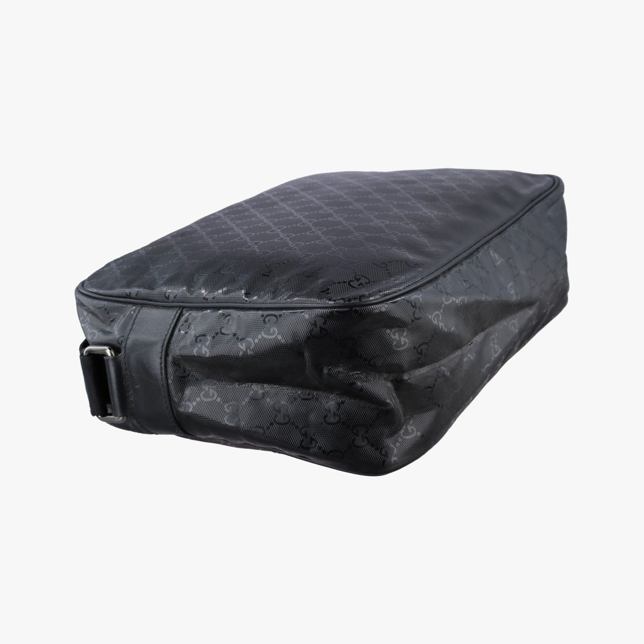 Gucci GG Supreme Messenger Black Canvas — view 7