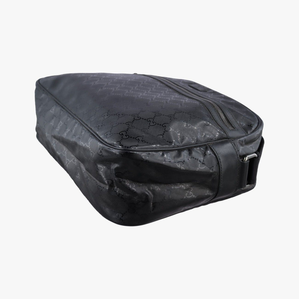 Gucci GG Supreme Messenger Black Canvas — view 4