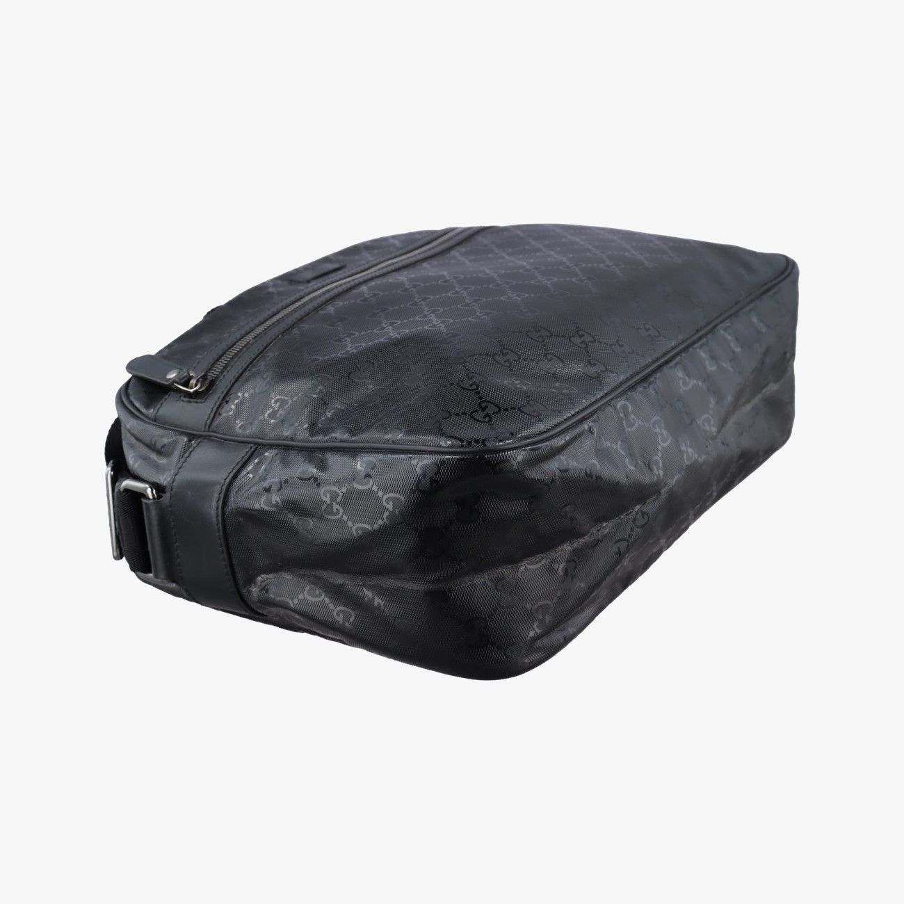Gucci GG Supreme Messenger Black Canvas — view 5