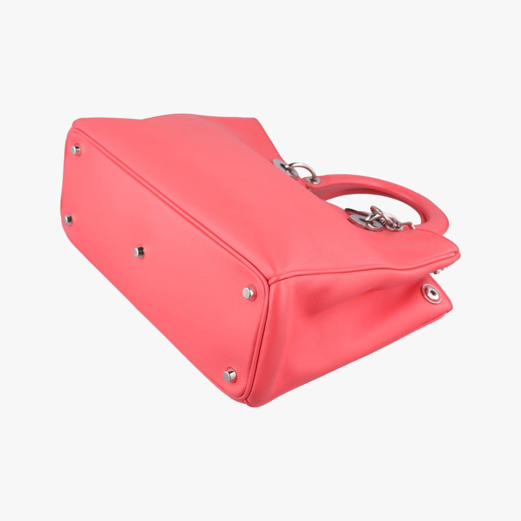 Dior Diorissimo Pink Leather Shoulder — view 4