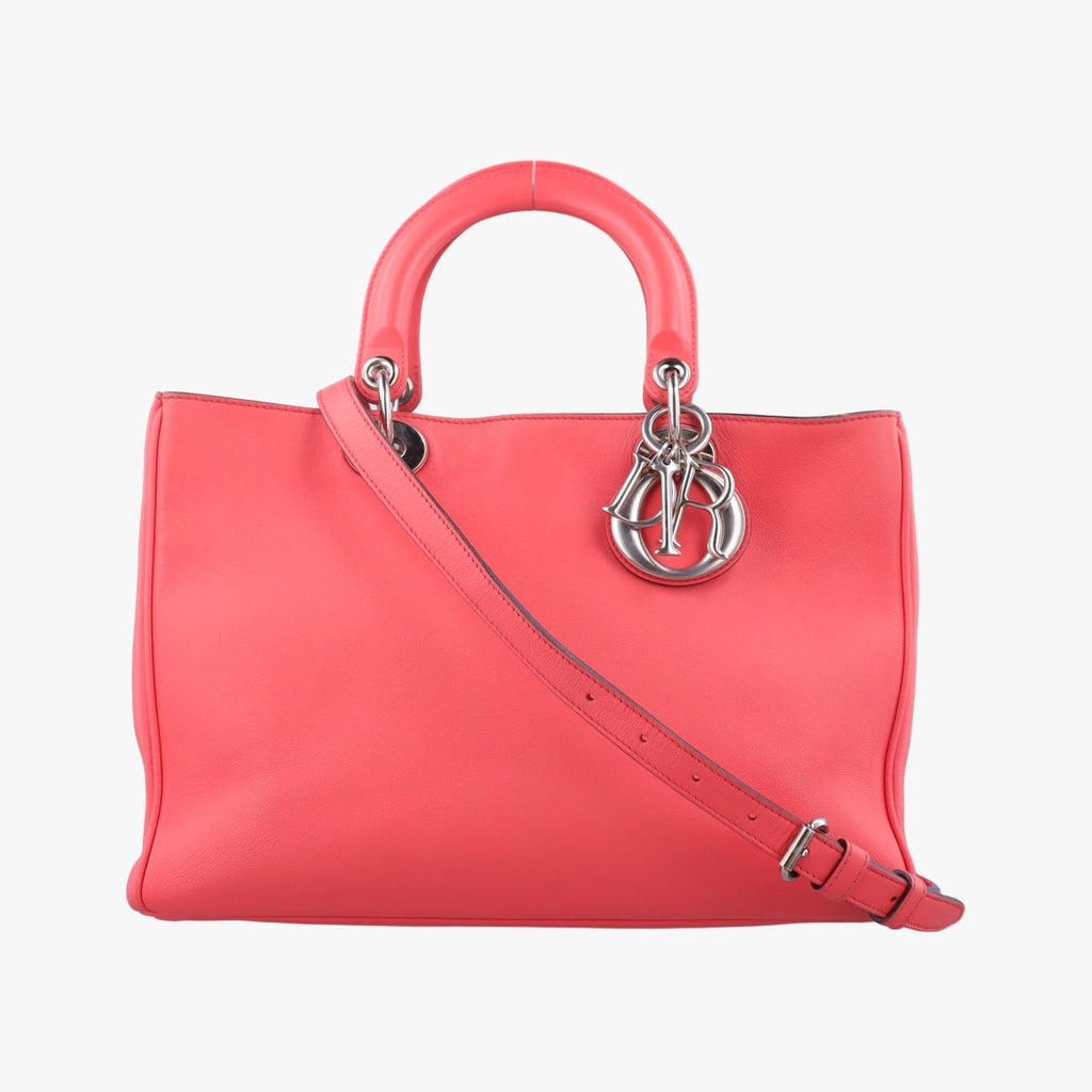 Dior Diorissimo Pink Leather Shoulder