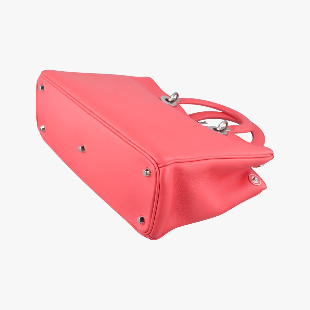 Dior Diorissimo Pink Leather Shoulder — view 6