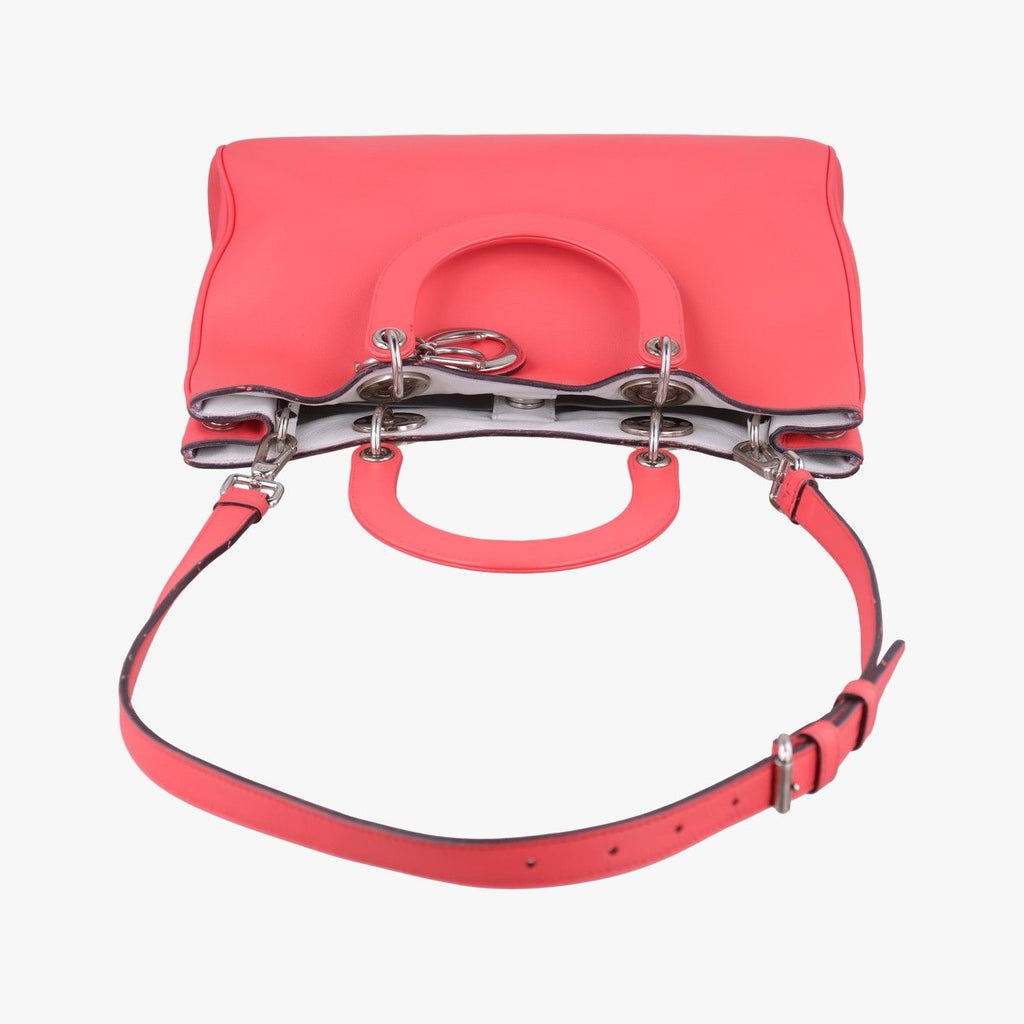 Dior Diorissimo Pink Leather Shoulder — view 8