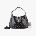 Gucci the Hacker Project Jackie Black Leather Shoulder