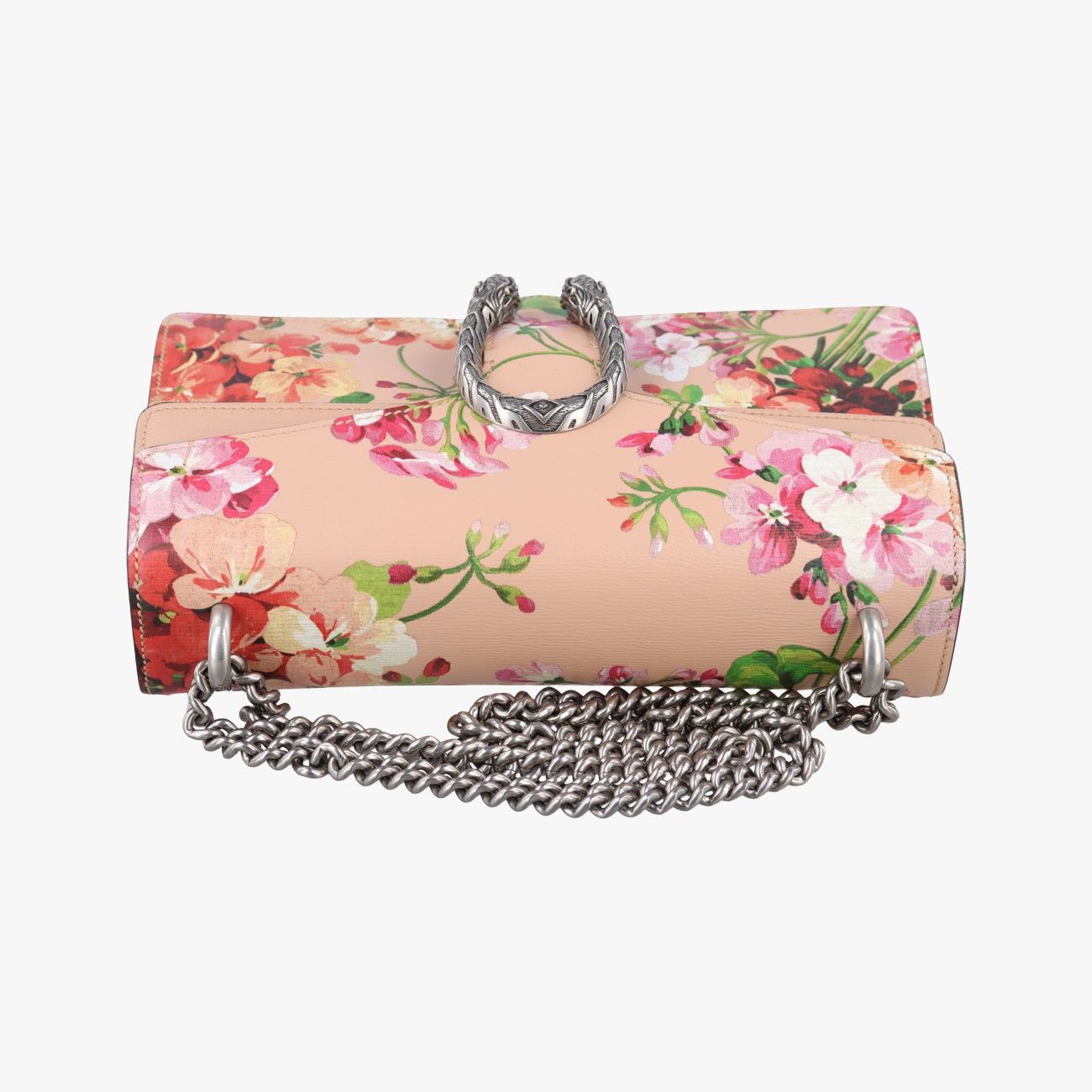 Gucci Dionysus Pink Multicolor Leather Shoulder — view 8