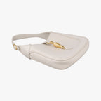 Gucci Jackie White Leather Handbag — view 5