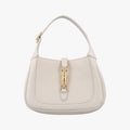 Gucci Jackie White Leather Handbag