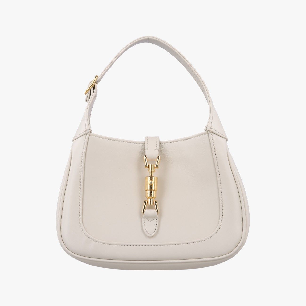 Gucci Jackie White Leather Handbag