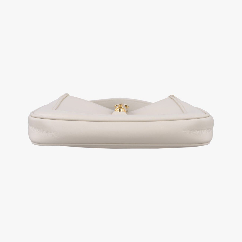 Gucci Jackie White Leather Handbag — view 3