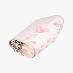 Dior Cherry Blossom Flower Baguette White Multicolor Canvas BO Shoulder — view 7