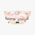 Dior Cherry Blossom Flower Baguette White Multicolor Canvas BO Shoulder — view 8