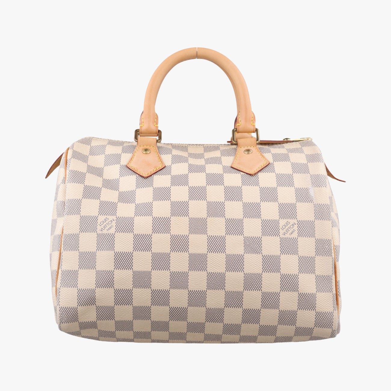 Louis Vuitton Speedy 25 Azur Damier Canvas Handbag
