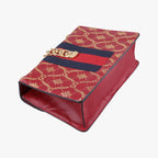 Gucci Sylvie Red Multicolor Leather Shoulder — view 7