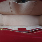 Gucci Sylvie Red Multicolor Leather Shoulder — view 9