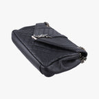 Saint Laurent Envelope Black Leather Shoulder — view 4