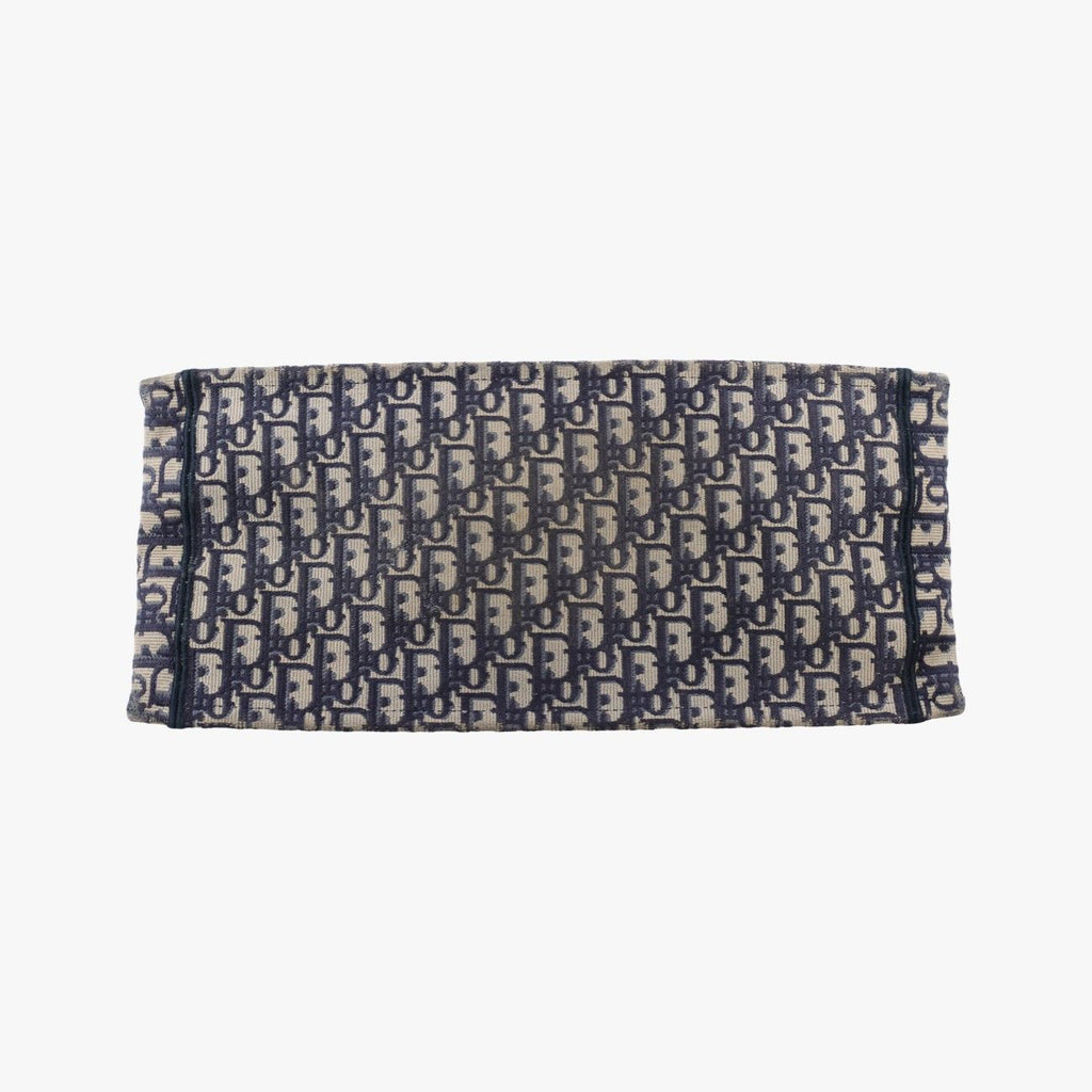 Dior Book Tote Navy Jacquard — view 3