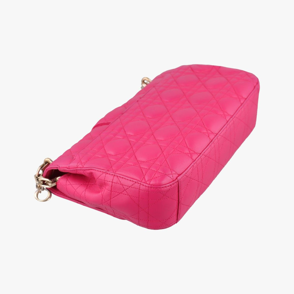 Dior Miss Cannage New Rock Pink Lambskin Shoulder — view 7