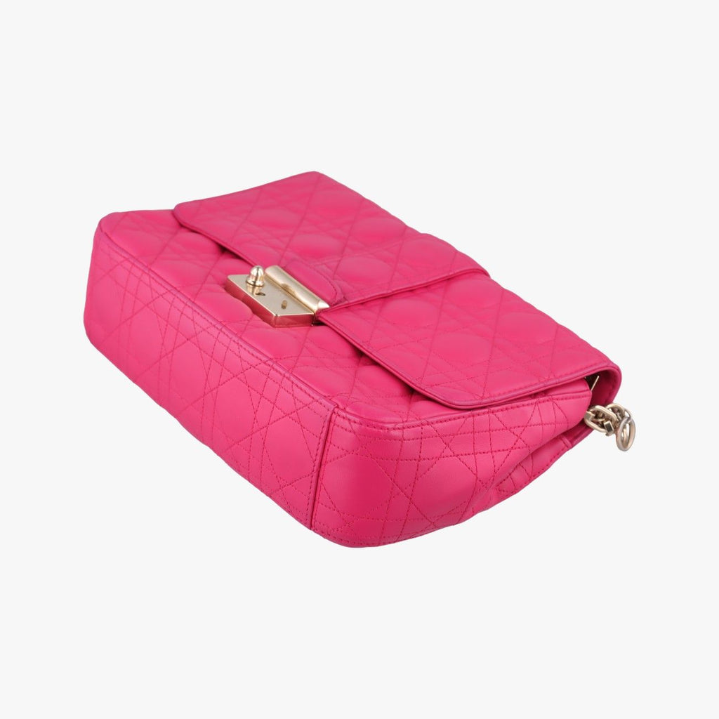 Dior Miss Cannage New Rock Pink Lambskin Shoulder — view 4