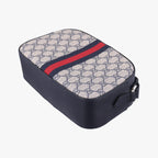 Gucci Ophidia Beige Black Multicolor Canvas Leather Shoulder — view 6