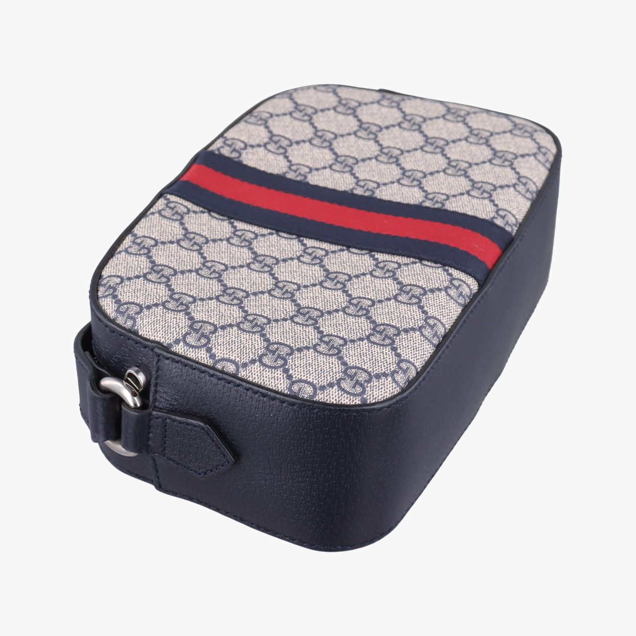 Gucci Ophidia Beige Black Multicolor Canvas Leather Shoulder — view 7