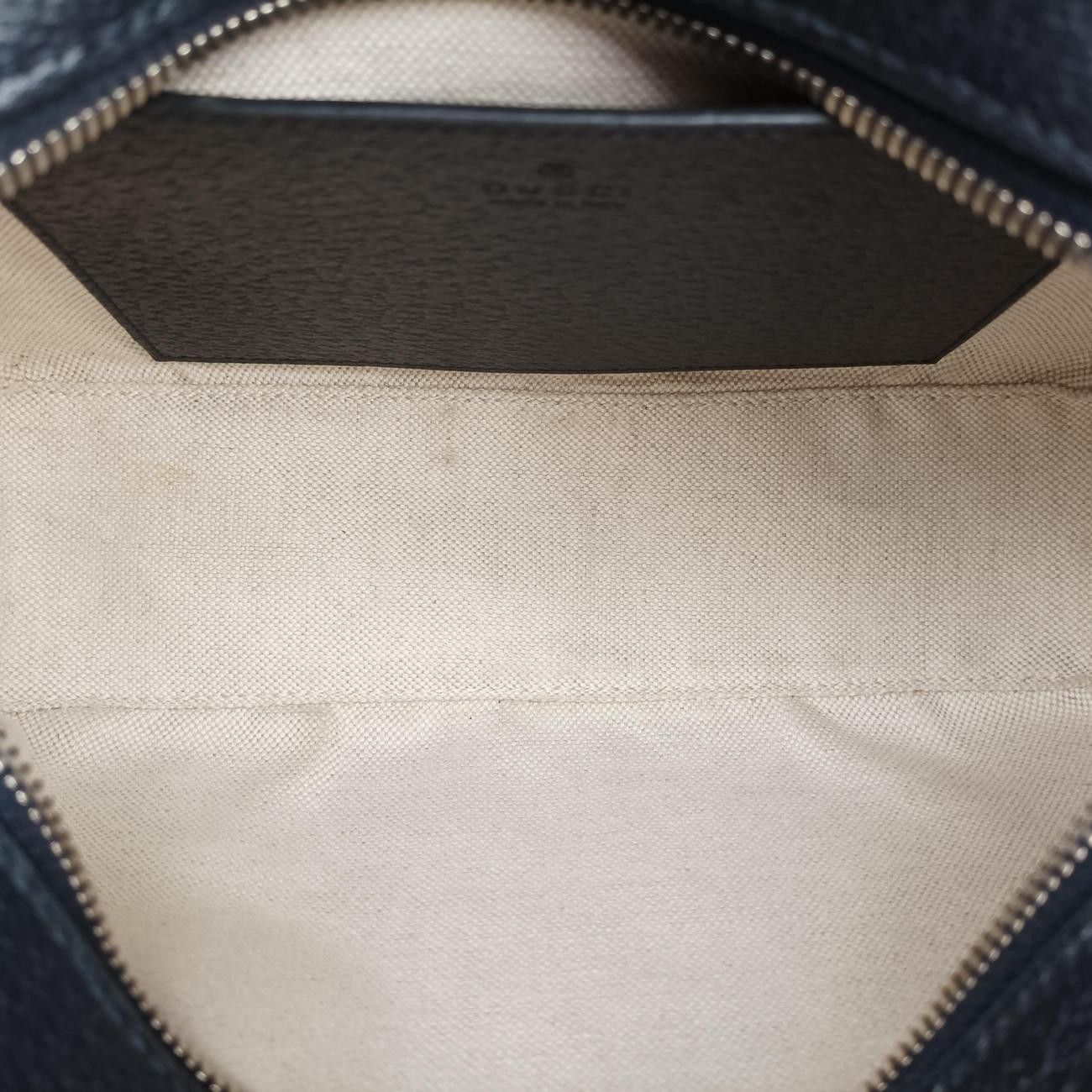 Gucci Ophidia Beige Black Multicolor Canvas Leather Shoulder — view 9