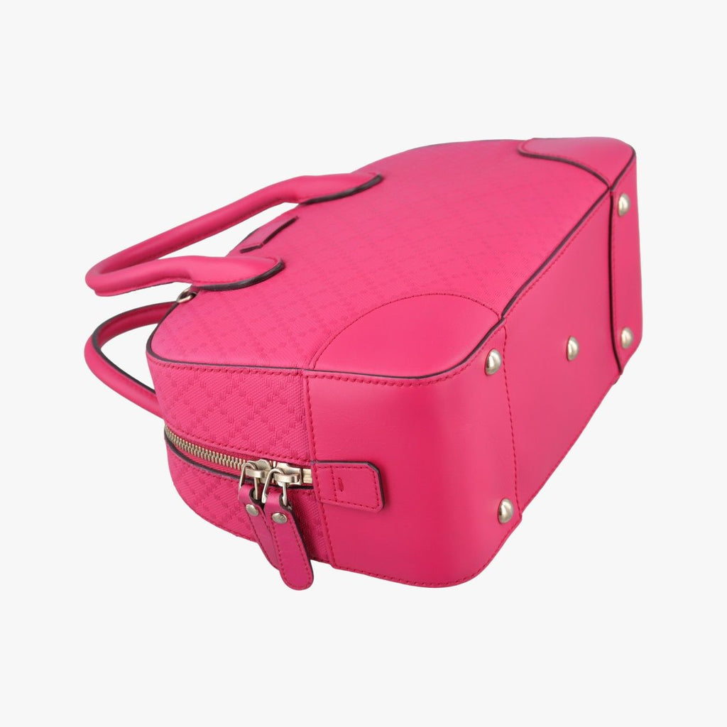 Gucci Bright Diamante Rose Red Leather Shoulder — view 5