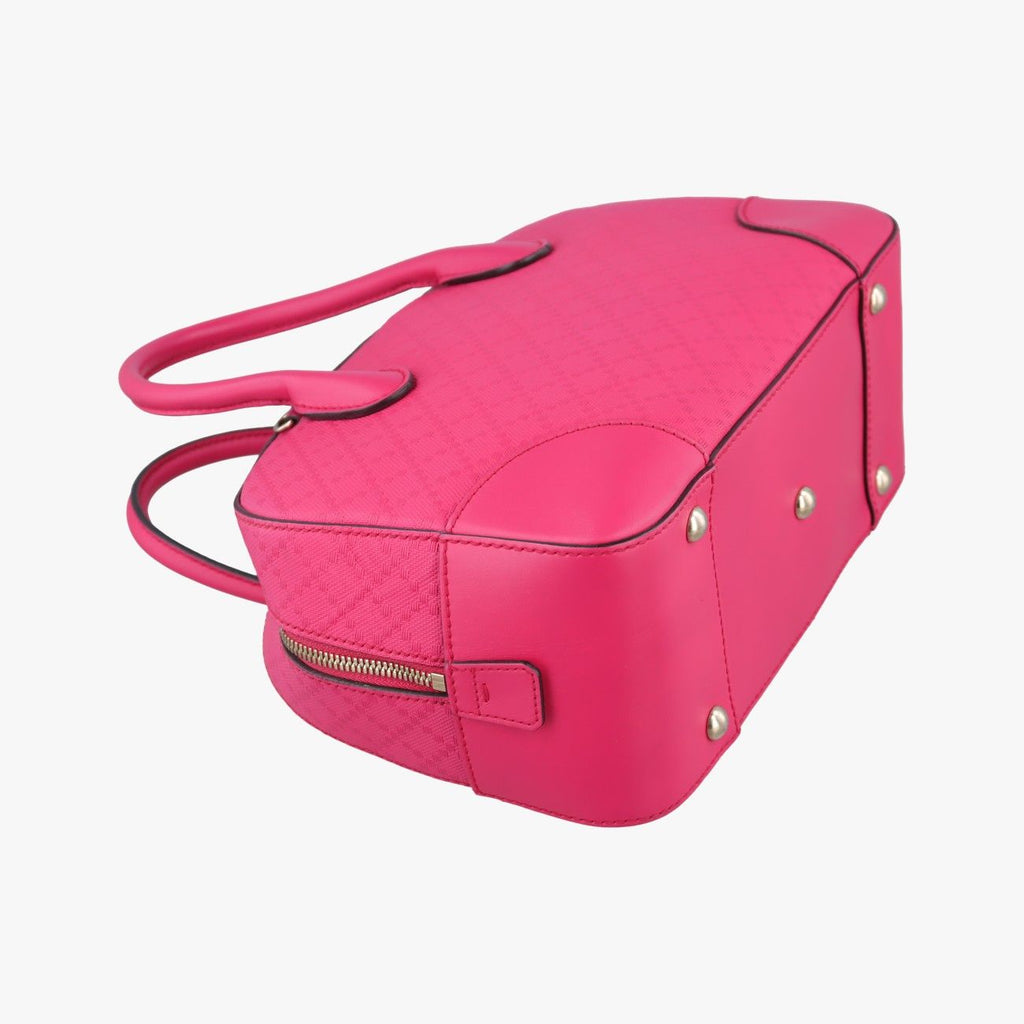 Gucci Bright Diamante Rose Red Leather Shoulder — view 7