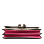 Gucci GG Supreme Dionysus Chain Shoulder Bag Beige Pink Suede — view 3
