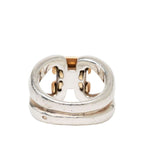 Hermes History Ring 50 18k Yellow Gold 750 Silver — view 3