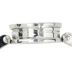Bvlgari B-zero One Watch Bangle Black Silver Stainless Steel — view 4