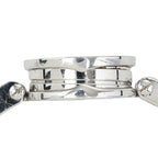 Bvlgari B-zero One Watch Bangle Black Silver Stainless Steel — view 3