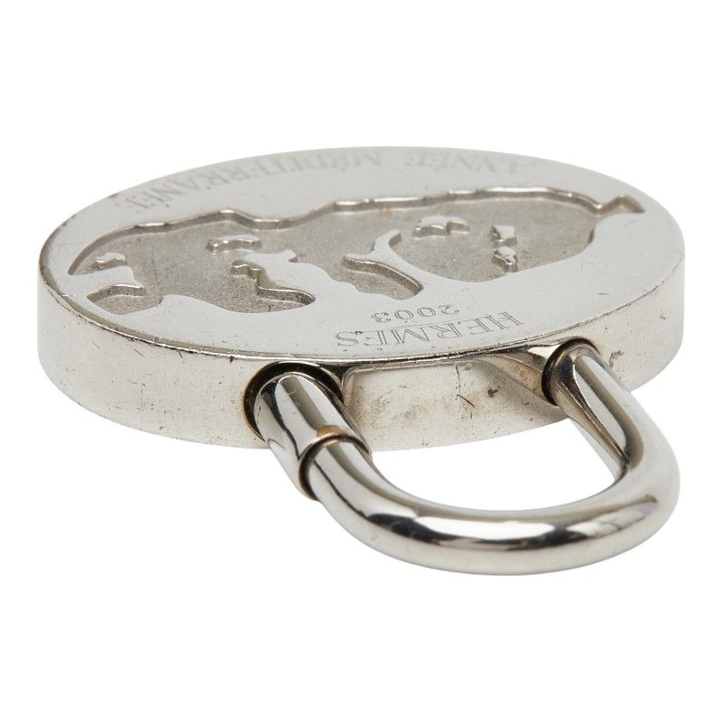 Hermes Annne Mediterrance Mediterranean Cadena Silver Metal — view 3