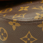 Louis Vuitton Monogram Saint Cloud MM Crossbody Shoulder Bag Brown Leather — view 5