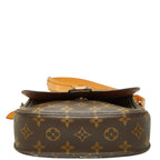 Louis Vuitton Monogram Saint Cloud MM Crossbody Shoulder Bag Brown Leather — view 3