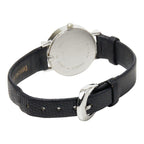 Tiffany & Co Atlas Watch Silver Black Leather — view 5