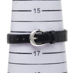 Tiffany & Co Atlas Watch Silver Black Leather — view 8