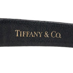 Tiffany & Co Atlas Watch Silver Black Leather — view 7