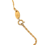 Chanel CC Logo Pendant Gold Rhinestone Plated — view 6