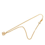 Chanel CC Logo Pendant Gold Rhinestone Plated — view 3